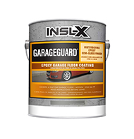 Laredo Paint & Decorating® GarageGuard is a water-based, catalyzed epoxy that delivers superior chemical, abrasion, and impact resistance in a durable, semi-gloss coating. Can be used on garage floors, basement floors, and other concrete surfaces. GarageGuard is cross-linked for outstanding hardness and chemical resistance.

Waterborne 2-part epoxy
Durable semi-gloss finish
Will not lift existing coatings
Resists hot tire pick-up from cars
Recoat in 24 hours
Return to service: 72 hours for cool tires, 5-7 days for hot tiresboom