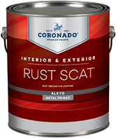 Laredo Paint & Decorating® Rust Scat Alkyd Primer is a urethane-based, rust-preventing primer. It can be applied to ferrous or non-ferrous metals, both indoors and out. (Not intended for use on non-ferrous metals, such as galvanized metal or aluminum.)boom