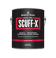 Laredo Paint & Decorating® Award-winning Ultra Spec® SCUFF-X® is a revolutionary, single-component paint which resists scuffing before it starts. Built for professionals, it is engineered with cutting-edge protection against scuffs.