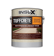 Laredo Paint & Decorating® TuffCrete Solvent Acrylic Waterproofing Concrete Stain is a solvent-borne acrylic concrete stain designed for deep penetration into concrete surfaces. With excellent adhesion, this product delivers outstanding durability in a low-sheen, matte finish that helps to hide surface defects.

Excellent adhesion
Durable low sheen finish
Color fade resistant
Quick drying
Deep concrete penetration
Superior wear resistance
Apply in one coat as a stain or two coats as an opaque coatingboom